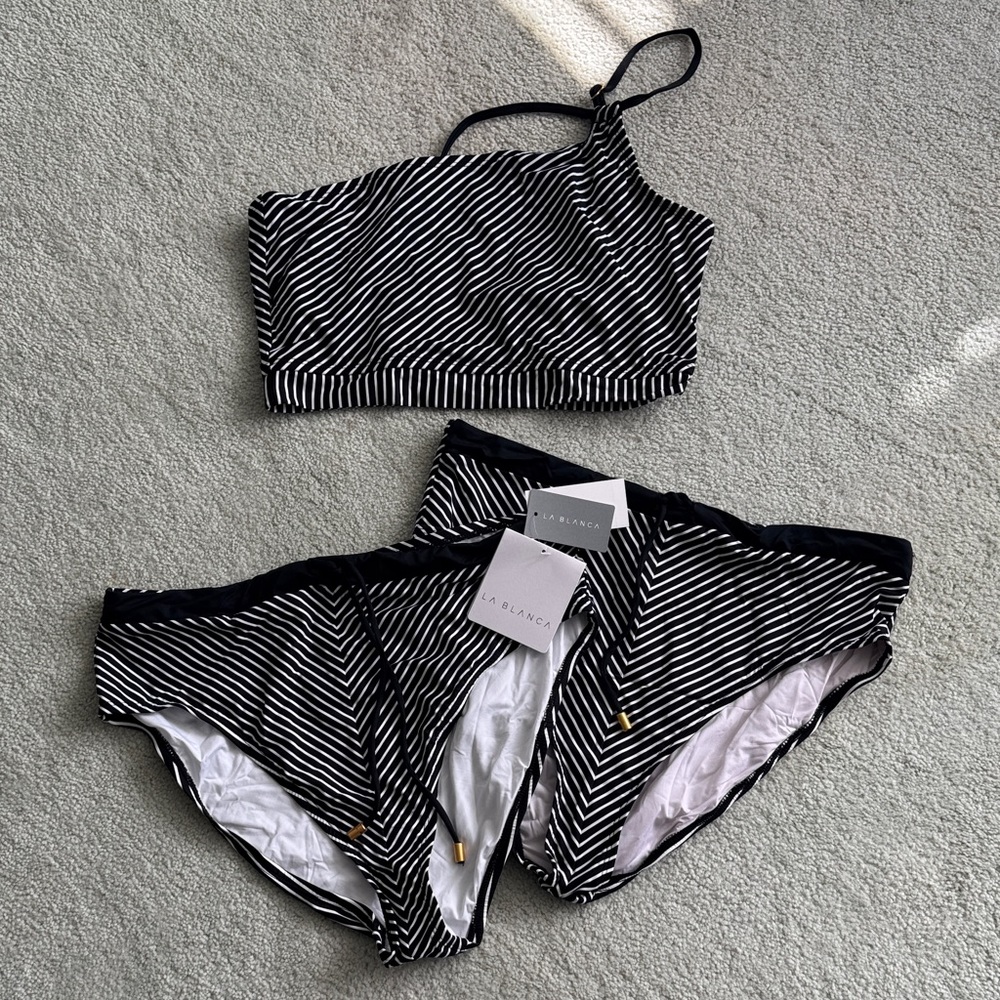 La Blanca Striped Bikini